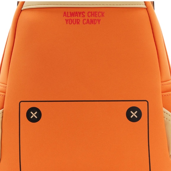 Loungefly Trick 'r Treat Sam Cosplay Mini Backpack and Wallet - Picture 4 of 6